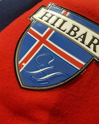 HILBAR ABSCHWITZDECKE (ROT)