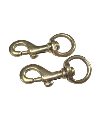 ZÜGELKARABINER MESSING